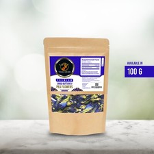 Dried Butterfly Pea 100g organic flower Natural flower: Free shipping