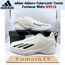 adidas Adizero Cybersonic Tennis Footwear White IG9514 Men's Size
