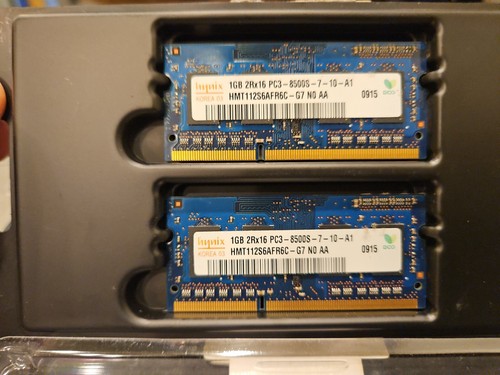 Hynix 2x 1 GB DIMM SDRAM Memory HMT112S6AFR6C-G7 2 Pk - Bild 3 von 4