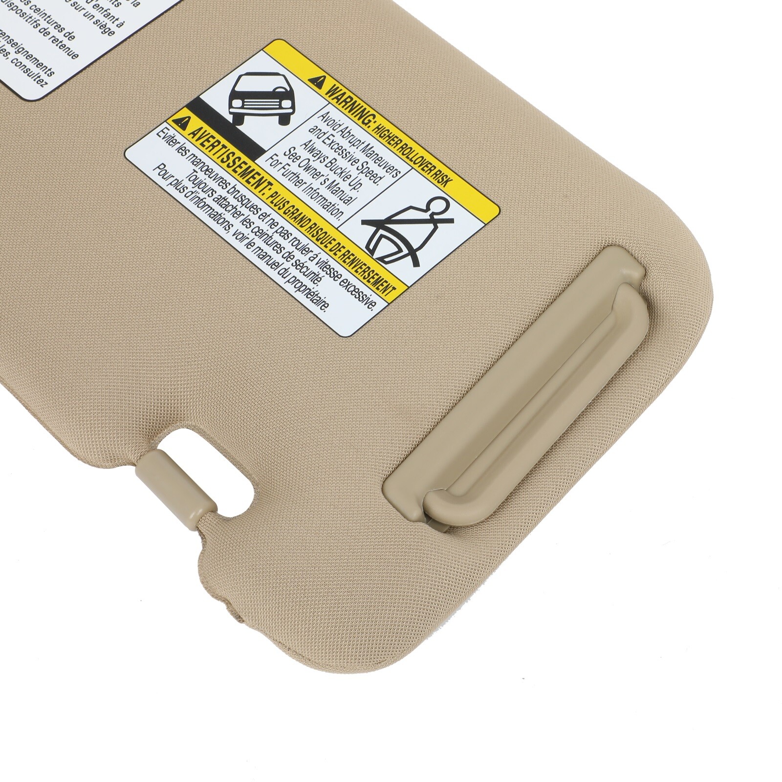 2009-2014 Beige Left Driver Sun Visor W/Sunroof For Nissan Murano