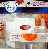 Febreze Pumpkin Bliss Oil Refill And Warmer Air Freshener 0.87oz on sale Febreze Pumpkin Bliss Oil Refill And Warmer Air Freshener 0.87oz on sale