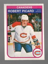 1982 O-Pee-Chee #190 Robert Picard Good (crease)
