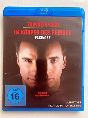 Face Off - Im Körper des Feindes. Blu-ray. Mit Nicolas Cage, John und Travolta