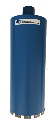 2 Pack 6'' Diamond Core Drill Bit Professional Grade for Concrete Bricks Asphalt