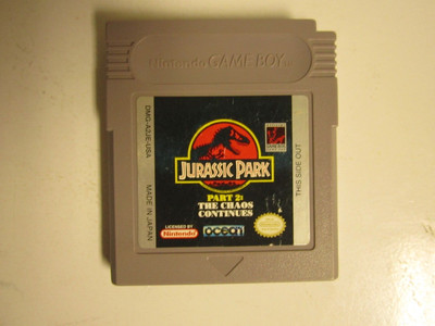 Jurassic Park Part 2: The Chaos Continues (Game Boy)