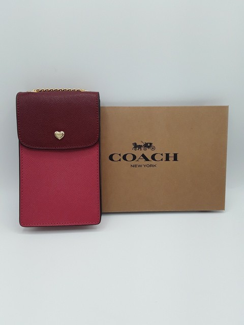 coach cell phone crossbody bag
