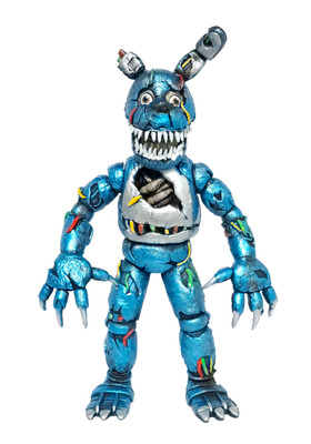 FIGURE FIVE NIGHTS AT FREDDYS SPRINGTRAP BLUE TWISTED MEXICAN TOY