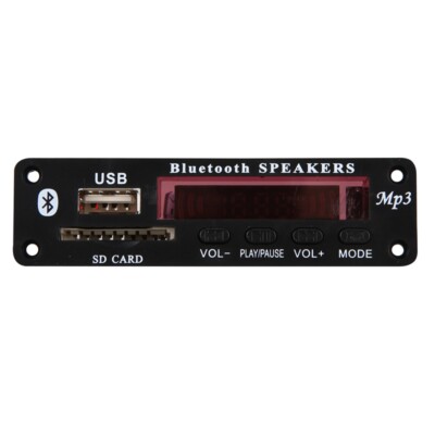 DC 5V/12V Bluetooth 5.0 Audio Decoder Board Audio Module USB Aux FM Rad2242-