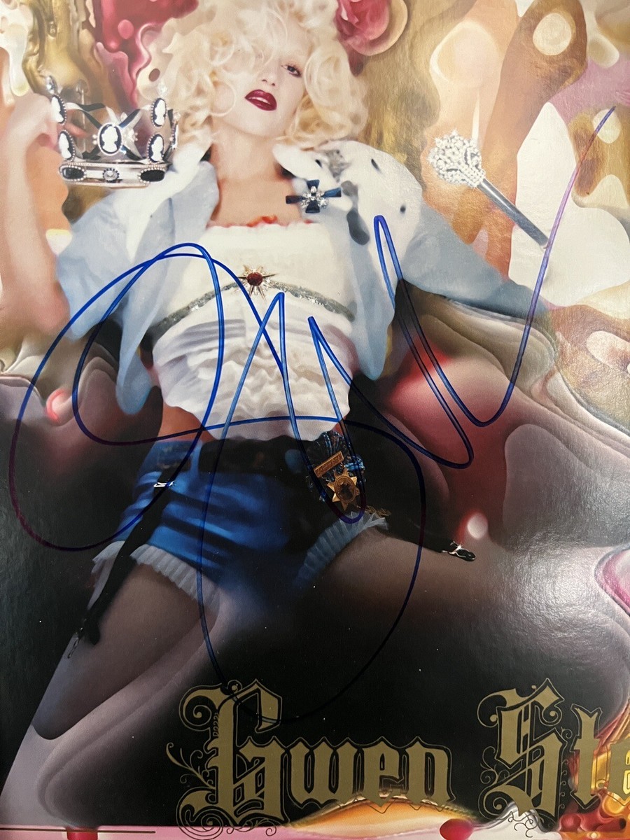 GWEN STEFANI SIGNED LOVE ANGEL MUSIC BABY VINYL LP NO DOUBT - JSA