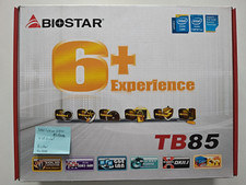 Biostar TB85 6 PCIE for Crypto with Intel Celeron G1840 and 4GB RAM Kit
