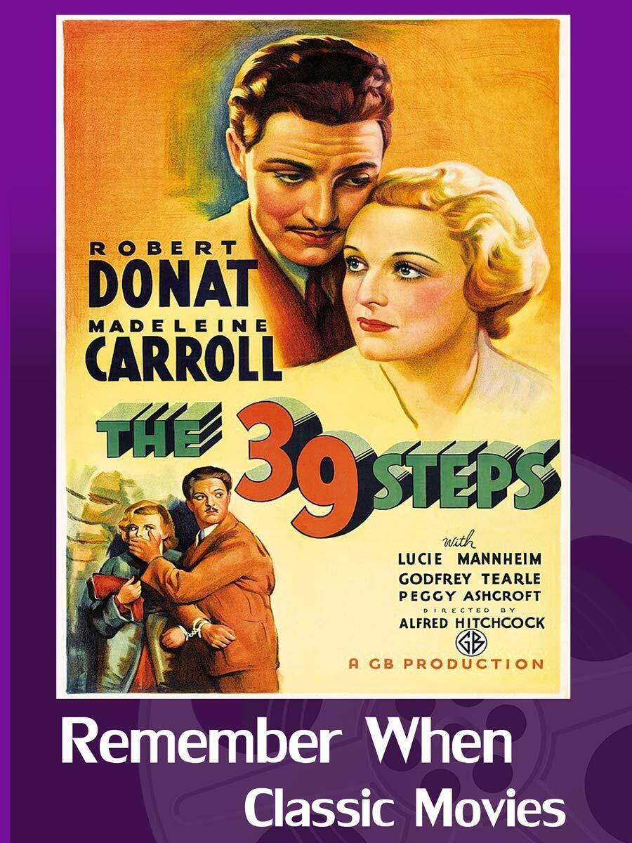 The 39 Steps - 1935 (DVD) Robert Donat Madeleine Carroll Lucie Mannheim