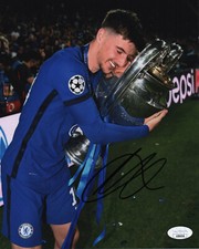 Chelsea FC Mason Mount Autographed Signed 8x10 EPL Photo JSA COA #13