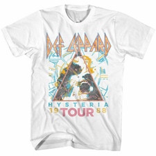 Def Leppard Hysteria Tour 1988 Men  s T Shirt, Shirt For Music Fan