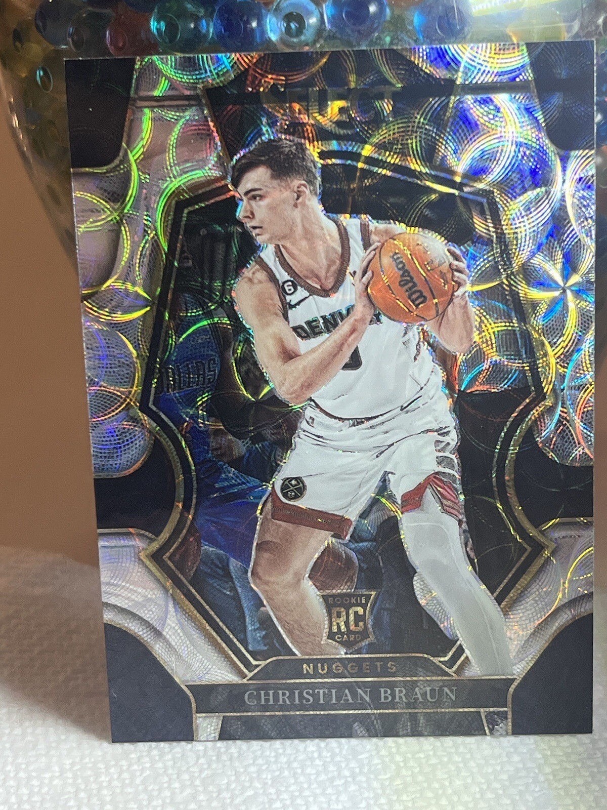 Christian Braun Select 2022-23 Concourse Rookie Scope Prizm Rc Nuggets