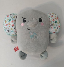 Fisher-Price Calming Vibes Elephant Slumber Music Box Works Baby Nursery Decor