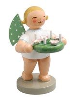 Wendt & KüHn, Engel Mit Kranz, 650/155, Geschenk Geburtstag, Elf Punkte, Advent