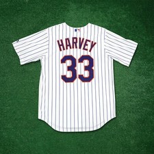Matt Harvey New York Mets Men's Home White Cool Base Jersey