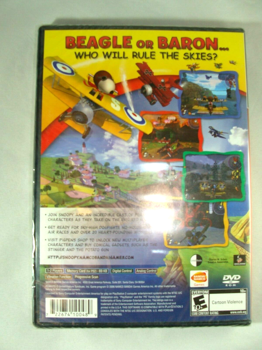 Snoopy Vs. The Red Baron - Renewed PlayStation 2 Game (PS2)
