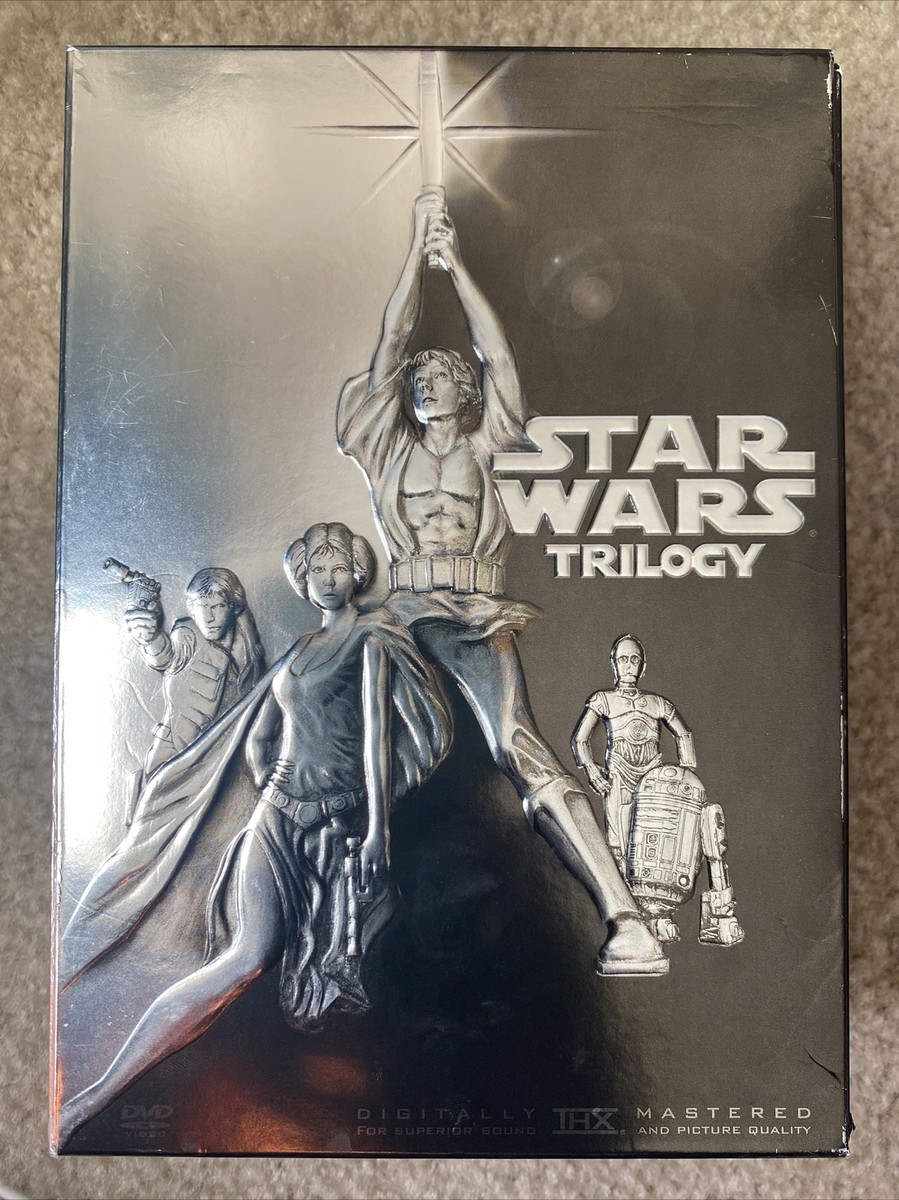 Star Wars Trilogy (DVD, 2004, 4-Disc Set, Widescreen Edition