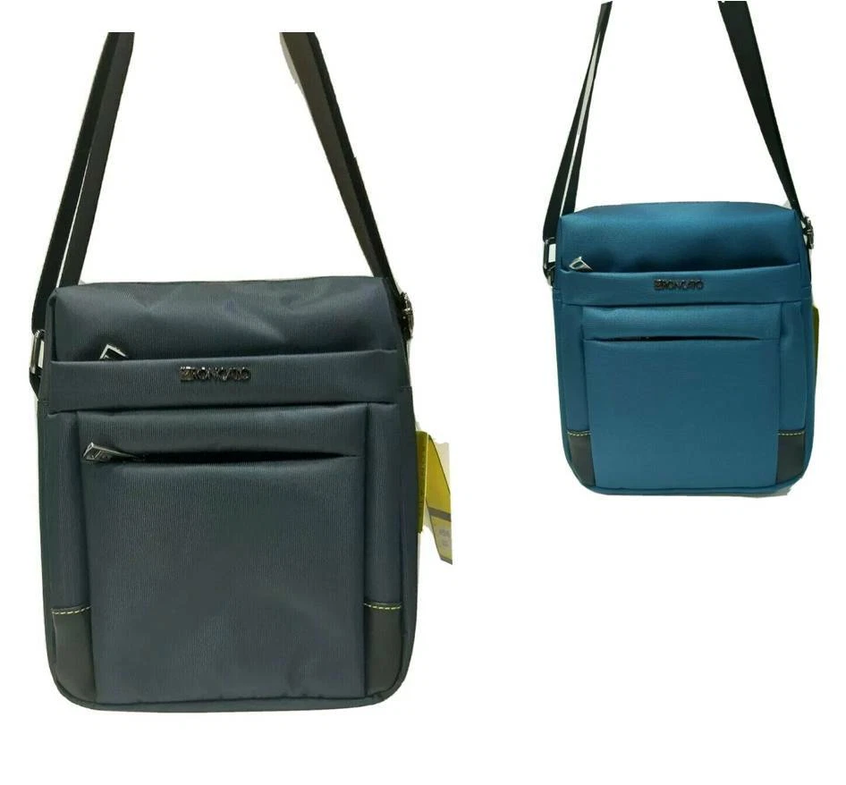 Borsa tracolla "blu e bianca" in fettuccia - Donna - Borse - di pe