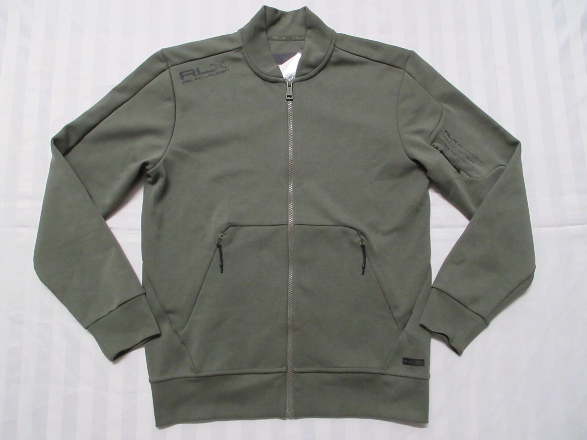 メンズウェア RLX ralph lauren tech track jacket RLX Ralph Lauren Men's Water-Resistant Tech Knit Track