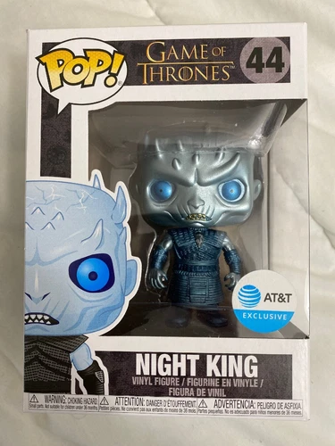 Funko Pop Game Of Thrones Metallic Night King AT&T Exclusive