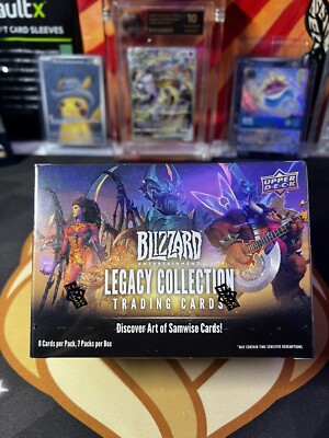 Blizzcon Blizzard Legacy Collection Upper Deck Blaster Box