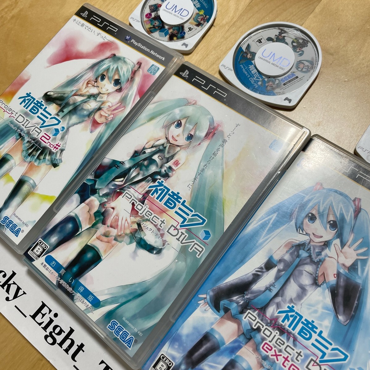 PSP Hatsune Miku Project Diva Diva 2nd Extend SET [A] | eBay