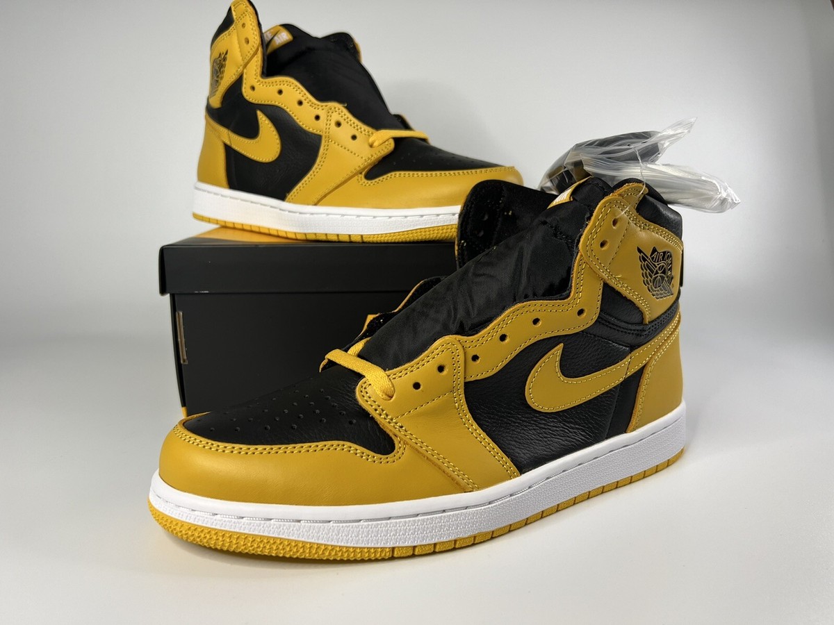 Nike Jordan 1 Retro High OG Pollen Black Yellow 555088-701  display picture 2