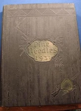 The Pine Needles 1931 North Carolina College For Women Annual Yearend Book COOL