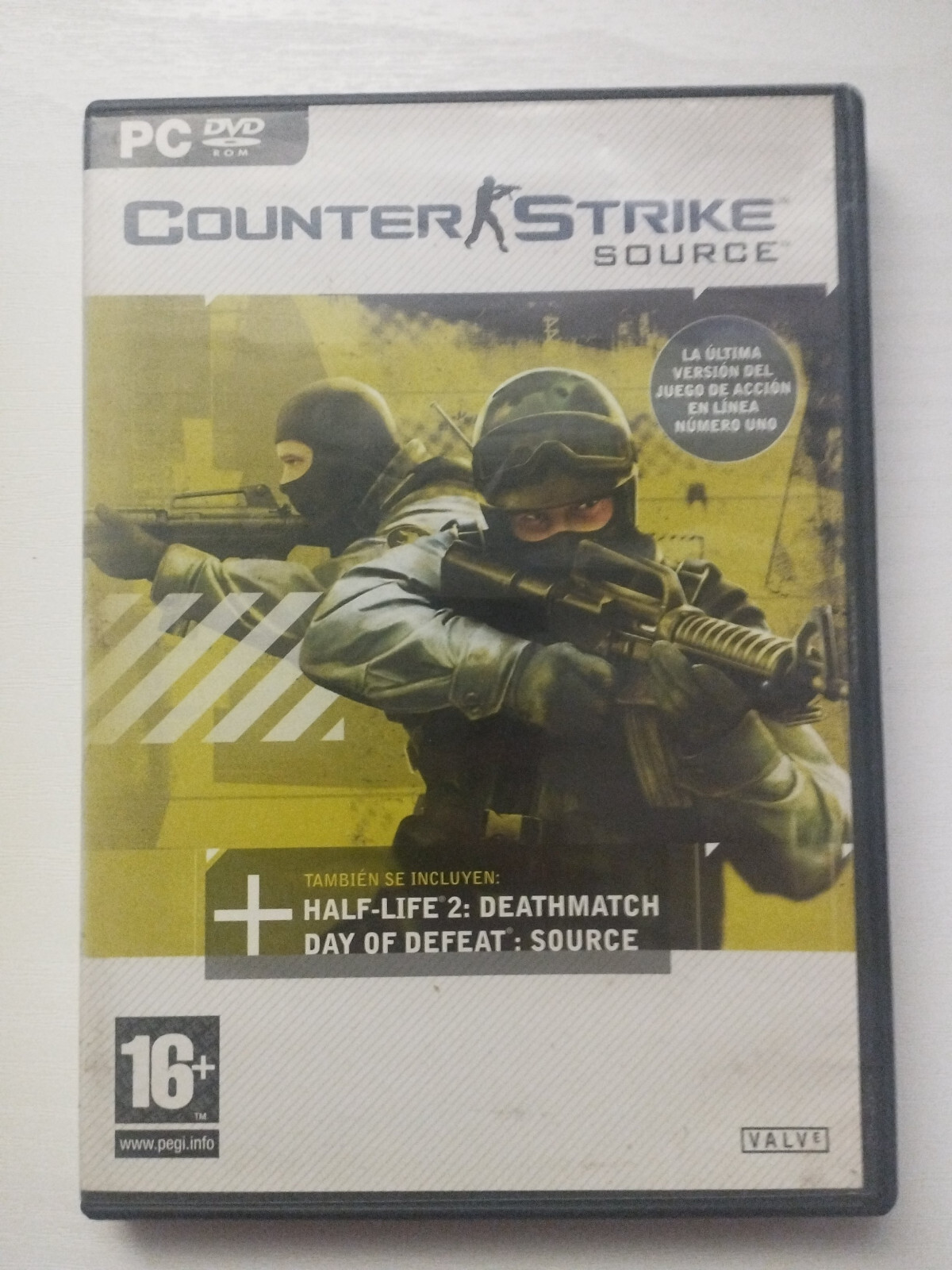 Counter Strike Source + Half Life 2 Day Defeat Juego Para PC DVD-Rom PAL AM