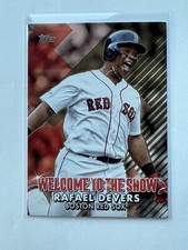 2022 Topps Series 1 - Welcome to the Show Gold #WTTS-18 Rafael Devers /75