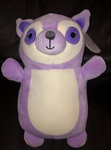 Squishmallows 11â Lala the Purple Raccoon Hug Mees 3D Standing Plush NWT | eBay