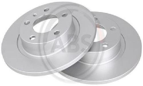 2x Original A.B.S. Brake Disc 17967 for Opel