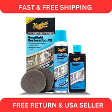 Meguiar's G2970 Two Step Headlight Restoration Kit for Car & Auto Detailing