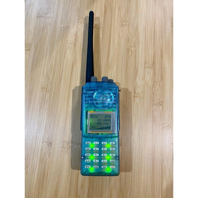 AOR AR8000 Wide Range Receiver Amateur Ham Radio Limited Color light blue Used