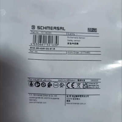 1PC NEW Schmersal BNS 260-02/01ZG-ST-R contactless safety switch Free ship #YP1
