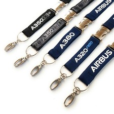 Licenced Airbus Lanyards / Airbus Logo / A320 / A350 / A380 