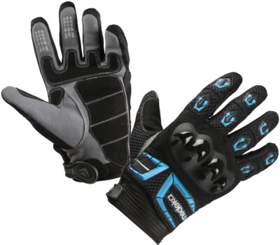 Modeka MX Top Size 6 Moto Cross Motorcycle Gloves Summer Black Blue