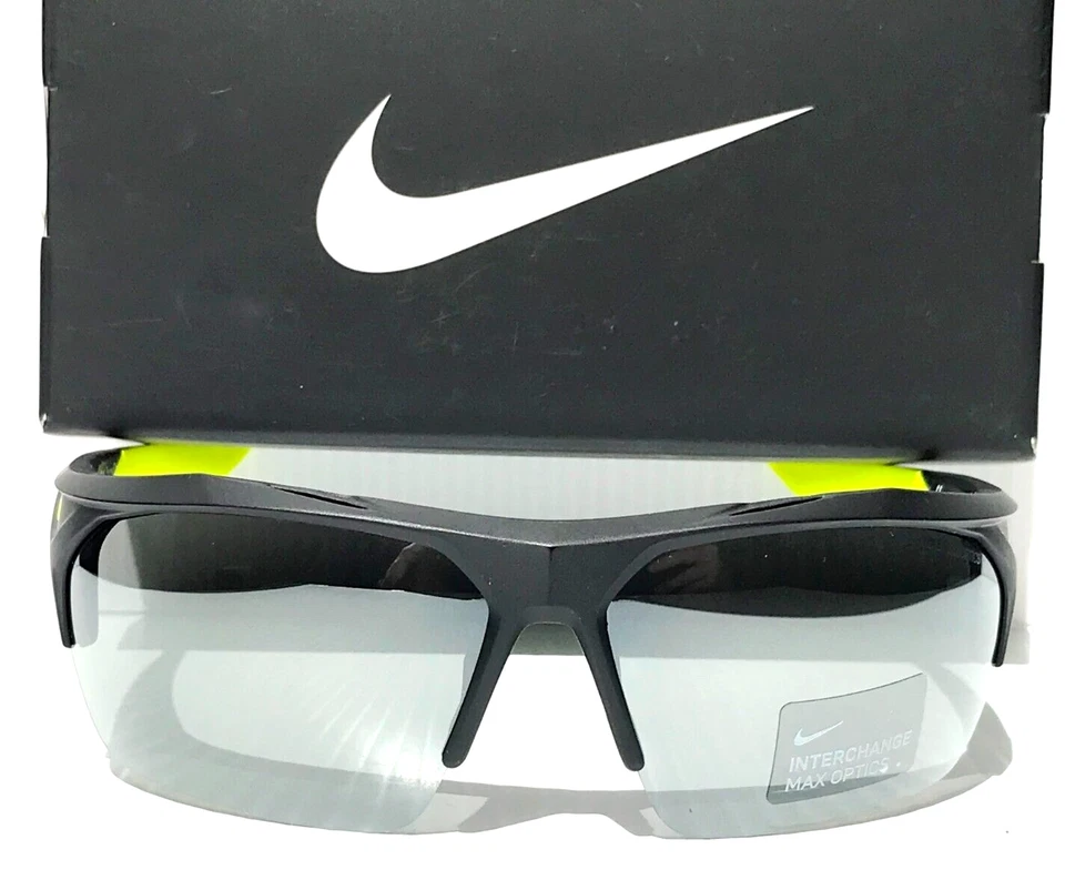 Gafas de sol NIKE TERMINUS negras mate intercambiables Max Optic plateadas EV1030 070 Foto 2 de 4