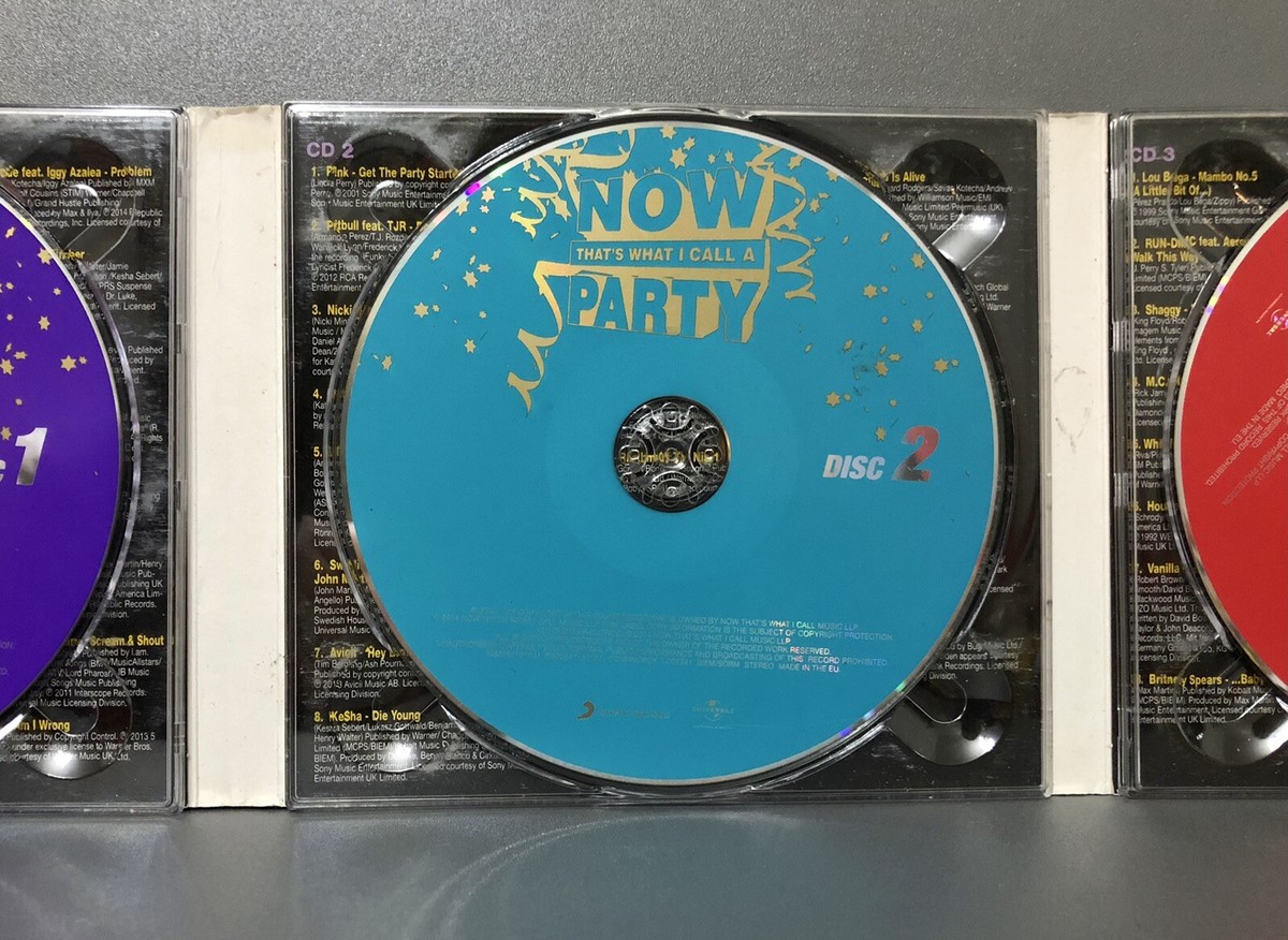 NOW That's What I Call A Party Various Artists (2014) CDS 63