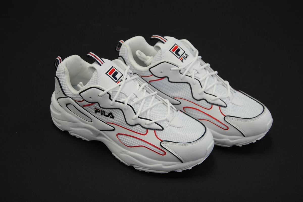 Fila ray tracer white black outlet red