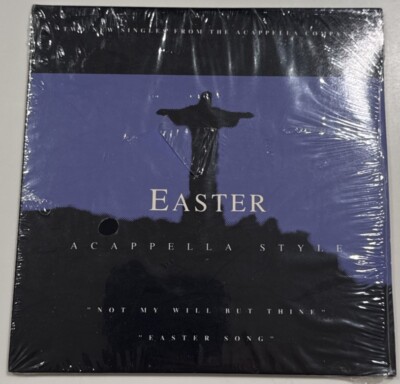 SEALED PROMO Acappella/Keith Lancaster  Easter  1993 Word RADIO CD w/ 2 Singles!
