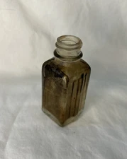 Glass Abbott Lab medicine jar made in USA Antique