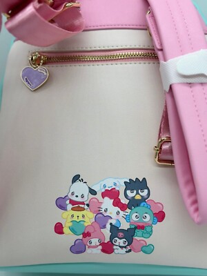 Sanrio Hello Kitty and Friends Emo Kyun Plaid Charm Mini Backpack Set | eBay