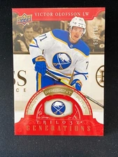 2022-23 Upper Deck Trilogy Generations Red #TG4B Victor Olofsson 626/799