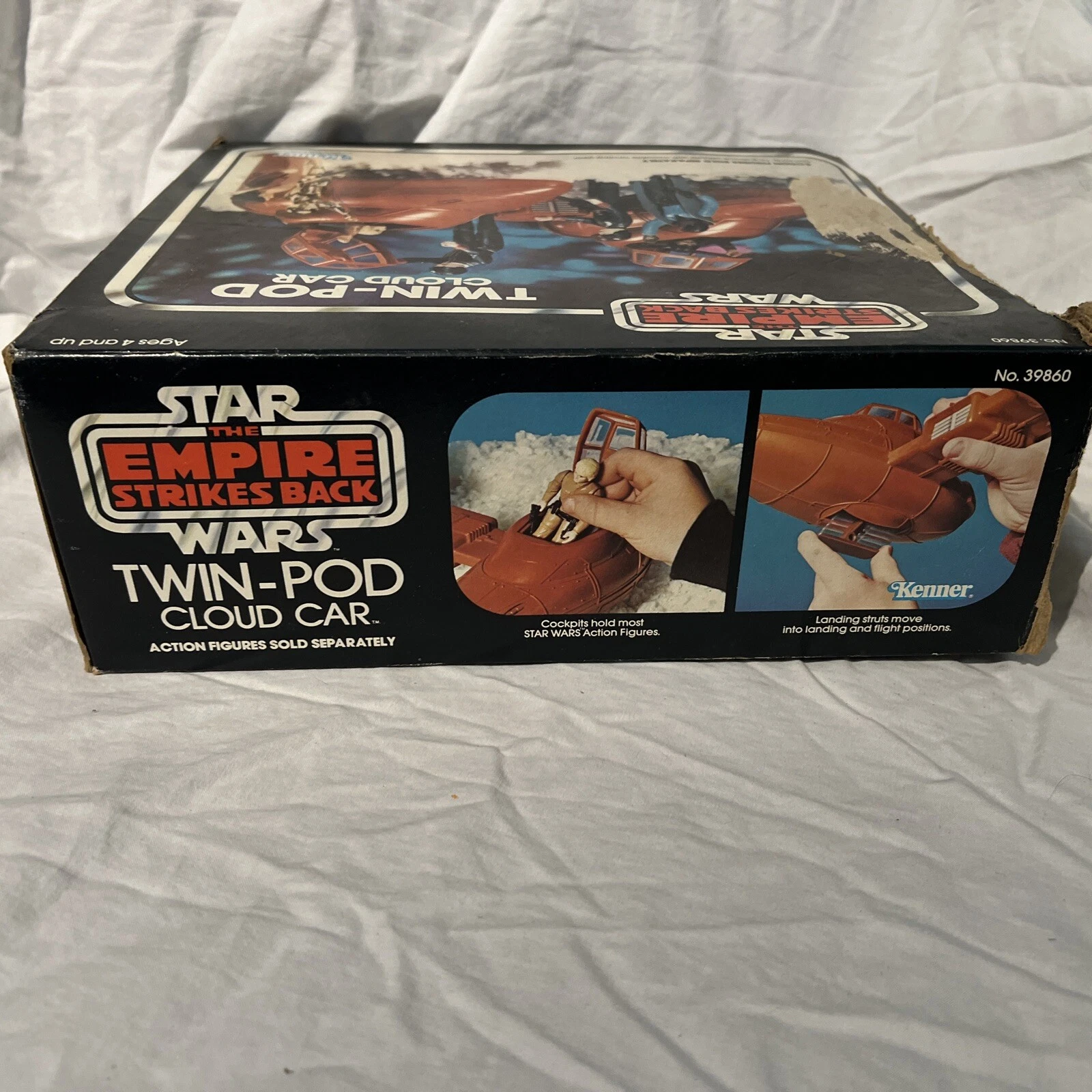  vintage star wars the empire strikes back twin-pod cloud car 