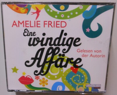 Hörbuch 4x CD Eine windige Affäre Amelie Fried Autorinnenlesung Roman #T721