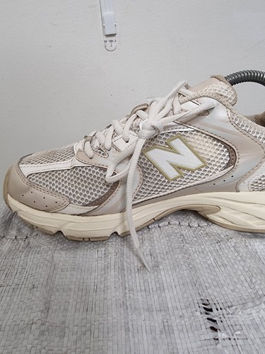 new balance 530 sneaker mens size 10 cream beige running shoe gym - Picture 3 of 16