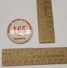 1961 - SNAKE RIVER STAMPEDE - 165 - NAMPA - BADGE or PINBACK BUTTON - # 1819 — photo 6